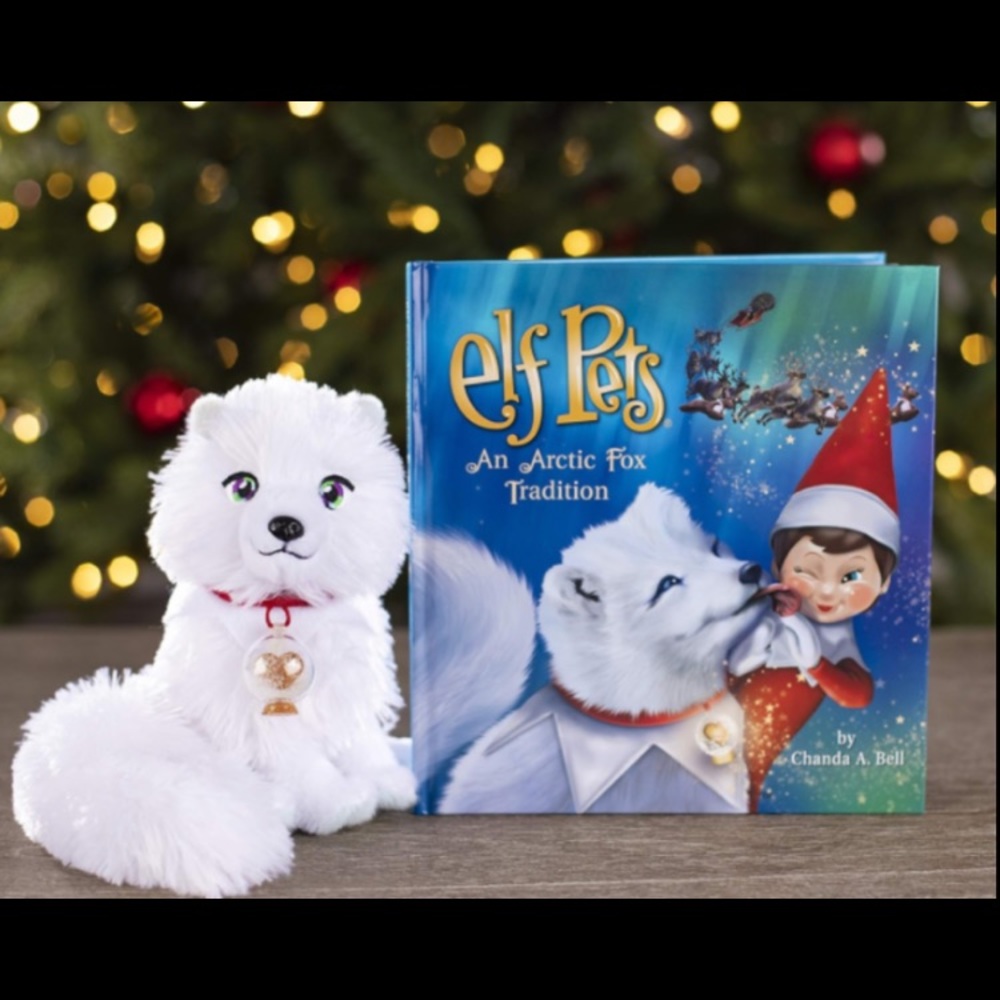Elf on the shelf….Elf Pets: an Artic Fox Tradition